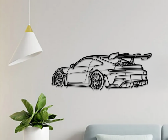 Porsche Duvar Dekoru resmi