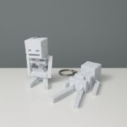 Hareketli Minecraft İskelet Anahtarlık resmi
