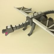 Minecraft Temalı Ender Dragon Hareketli Figür resmi