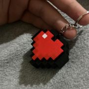 Minecraft Piksel Kalpli Tıklanabilir Anahtarlık resmi